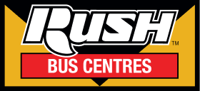 Centres d’autobus Rush Logo